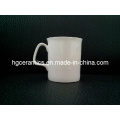 Taza fina de China del hueso de 10oz, taza de rubíes del hueso de China